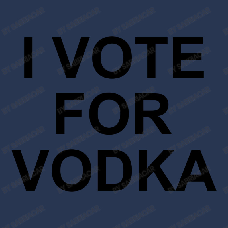 I Vote For Vodka Men Denim Jacket | Artistshot