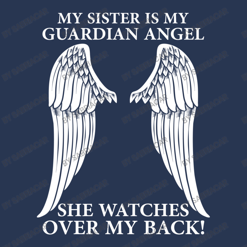 My Sister Is My Guardian Angel Men Denim Jacket | Artistshot