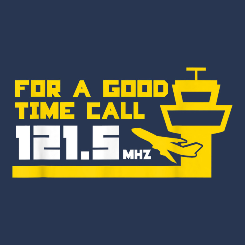 For A Good Time Call 121.5 Funny Air Traffic Control Tshirt Ladies Denim Jacket by kalerttjay | Artistshot