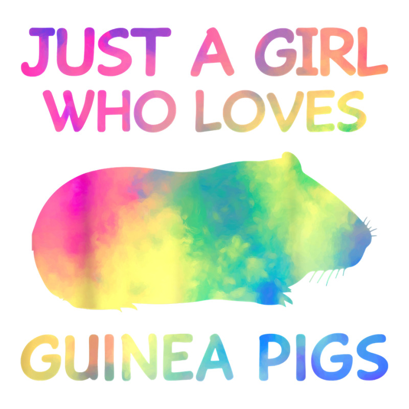 Just A Girl Who Loves Guinea Pigs Funny Guinea Pig Lover T Shirt V-neck ...