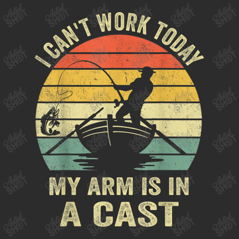 Can't Work Today My Arm Is In A Cast T Shirt Funny Fishing T Shirt Exclusive T-shirt | Artistshot