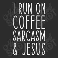 I Run On Coffee Sarcasm And Jesus Bold Christian Funny T Shirt Exclusive T-shirt | Artistshot