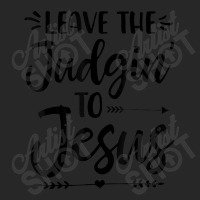 Leave The Judging To Jesus Leave The Judgin' To Jesus Day Gift Men's T-shirt Pajama Set | Artistshot