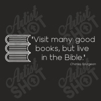 Live In The Bible Charles Spurgeon Vintage Retro Ladies Fitted T-shirt | Artistshot