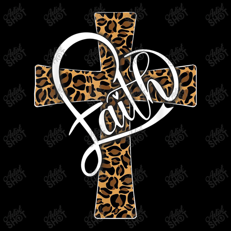 Love In Faith Tees Christian Religious Leopard Cheetah Cross Funny Wom Pocket T-Shirt by Aria-Proctor | Artistshot