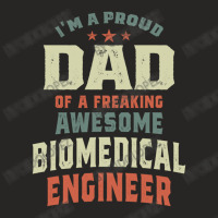 Proud Dad Of An Awesome Biomedical Engineer Ladies Fitted T-shirt | Artistshot