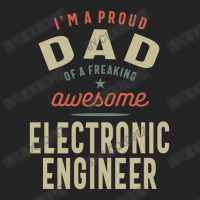 Proud Dad Of An Awesome Electronic Engineer 3/4 Sleeve Shirt | Artistshot