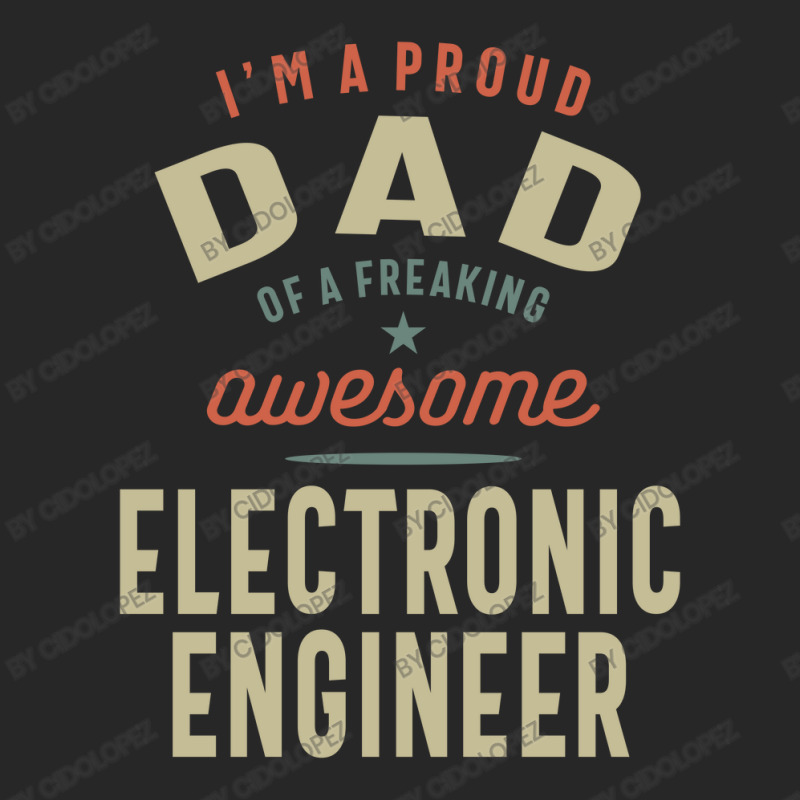 Proud Dad Of An Awesome Electronic Engineer Men's T-shirt Pajama Set by cidolopez | Artistshot