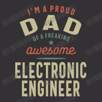 Proud Dad Of An Awesome Electronic Engineer Vintage Short | Artistshot