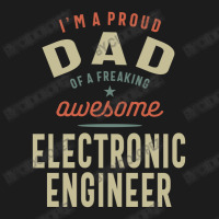 Proud Dad Of An Awesome Electronic Engineer Hoodie & Jogger Set | Artistshot