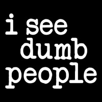 I See Dumb People V-neck Tee | Artistshot