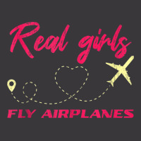 Real Girls Fly Airplanes Women Flying Navigate Flight Pilot Tank Top Ladies Curvy T-shirt | Artistshot