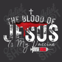 The Blood Of Jesus Is My Vaccine Christian Anti Vaccine T Shirt Vintage Short | Artistshot