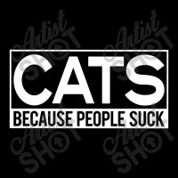 Cats Because People Suck Pocket T-shirt | Artistshot