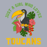 Exotic Animal Bird Lover Women Just A Girl Who Loves Toucans T Shirt Tank Dress | Artistshot