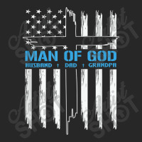 Man Of God Cross American Flag Jesus Christian Tee Poster Women's Pajamas Set | Artistshot