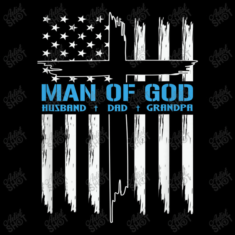 Man Of God Cross American Flag Jesus Christian Tee Poster Legging by Aria-Proctor | Artistshot