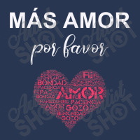 Mas Amor Por Favor Christian Gift Fruit Of The Spirit Bible Day Gift Men Denim Jacket | Artistshot