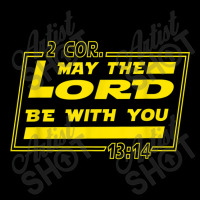 May Lord Be With You - Funny Christian Quotes Music Vintage Retro Fleece Short | Artistshot