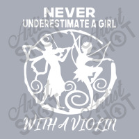 Never Underestimate A Girl With A Violin Essential Tank Dress | Artistshot