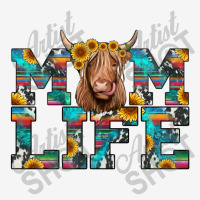 Mom Life Highland Cow Oval Patch | Artistshot