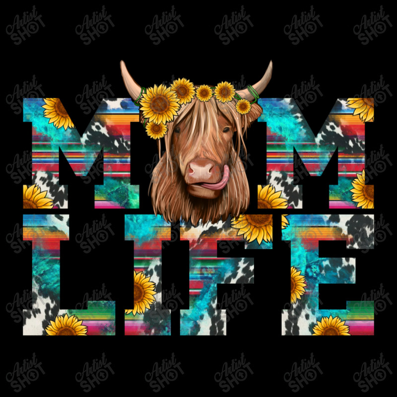 Mom Life Highland Cow Legging | Artistshot