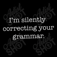 Silently Correcting Your Grammar Funny V-neck Tee | Artistshot