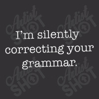 Silently Correcting Your Grammar Funny Vintage Short | Artistshot