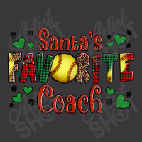 Santa's Favourite Coach Christmas Softball Game Ladies Curvy T-shirt | Artistshot