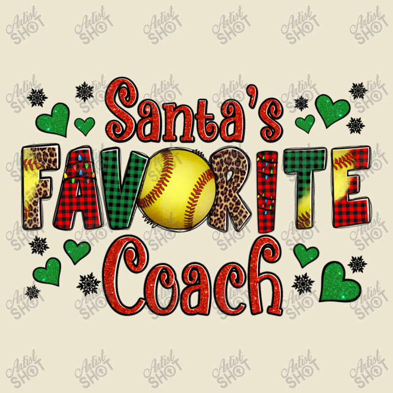 Santa's Favourite Coach Christmas Softball Game Cropped Hoodie | Artistshot