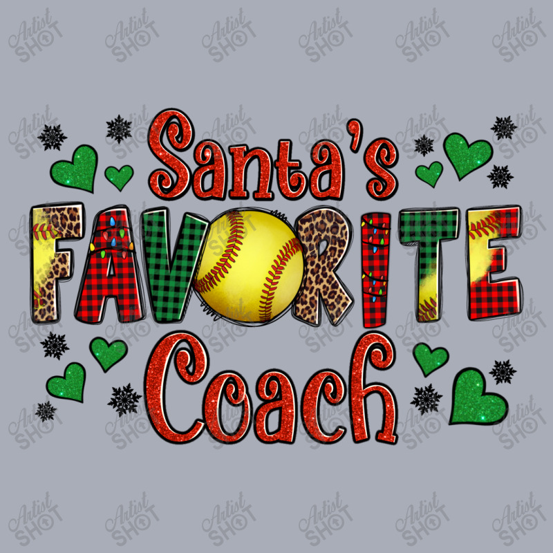 Santa's Favourite Coach Christmas Softball Game Tank Dress | Artistshot