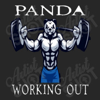 Panda Working Out Women's Pajamas Set | Artistshot