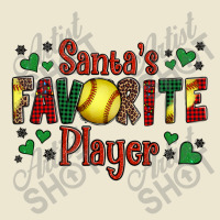 Santa's Favourite Player Christmas Softball Game Cropped Hoodie | Artistshot