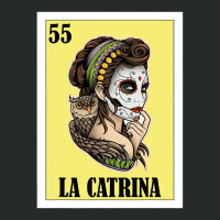 La Catrina Lottery Gift   Mexican Lottery La Catrina T Shirt Women's Triblend Scoop T-shirt | Artistshot