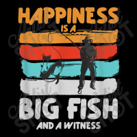 Happiness Is A Big Fish And A Witness Angling Funny Fishing T Shirt Youth Hoodie | Artistshot