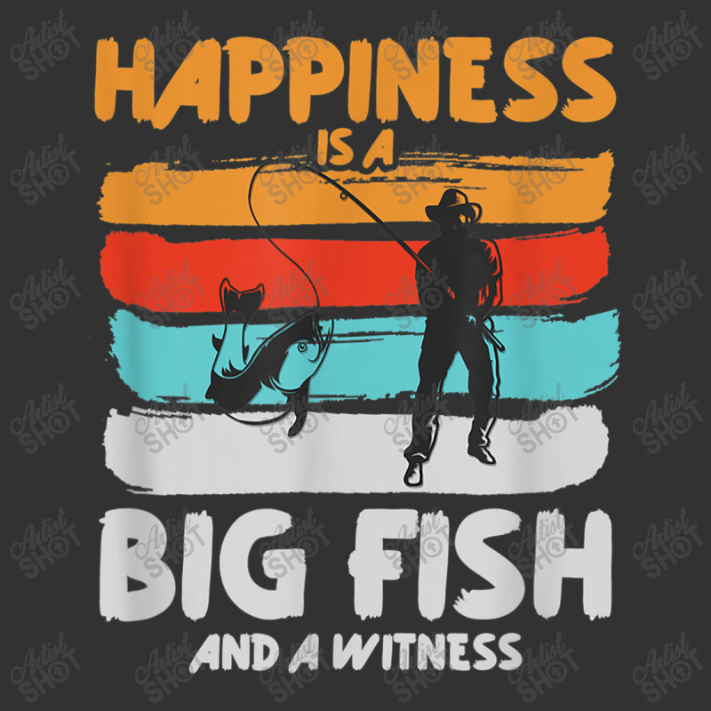 Happiness Is A Big Fish And A Witness Angling Funny Fishing T Shirt Baby Bodysuit by RoyalStore | Artistshot