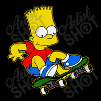 Funny Simpson Skater Cropped Hoodie | Artistshot