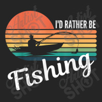 I’d Rather Be Fishing Present For Fisherman   Funny Angling T Shirt Unisex Hoodie | Artistshot