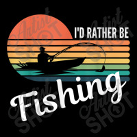 I’d Rather Be Fishing Present For Fisherman   Funny Angling T Shirt Long Sleeve Shirts | Artistshot