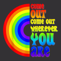 Gay Pride Come Out Wherever You Are Rainbow Flag Lgbt Lgbtq T Shirt Vintage Hoodie | Artistshot