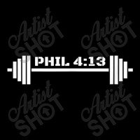 Phil 4 13 Workout For Christian Weightlifter Funny Gift Legging | Artistshot