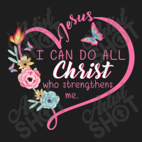 Philippians 413 Christian Bible Verse Flower Gifts Women Vintage Classic T-shirt | Artistshot