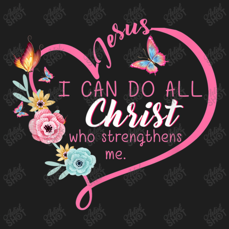 Philippians 413 Christian Bible Verse Flower Gifts Women Vintage Classic T-shirt by Aria-Proctor | Artistshot