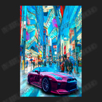 Tokyo Car Synthwave Ladies Polo Shirt | Artistshot