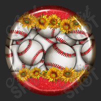 Baseball With Sunflower Round Earrings Printed Hat | Artistshot