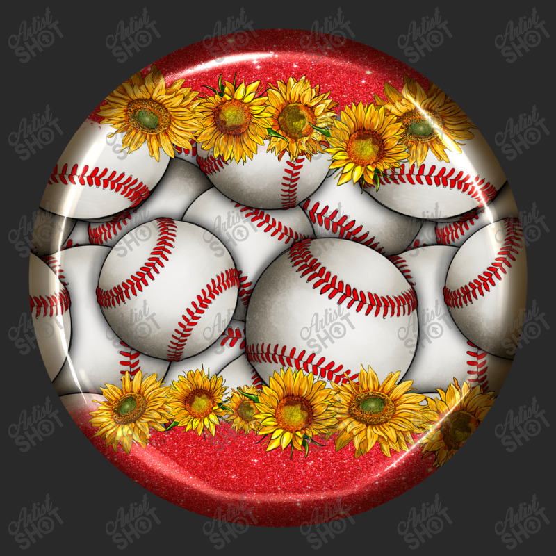 Baseball With Sunflower Round Earrings Printed hat by BundleAndBundleShop | Artistshot