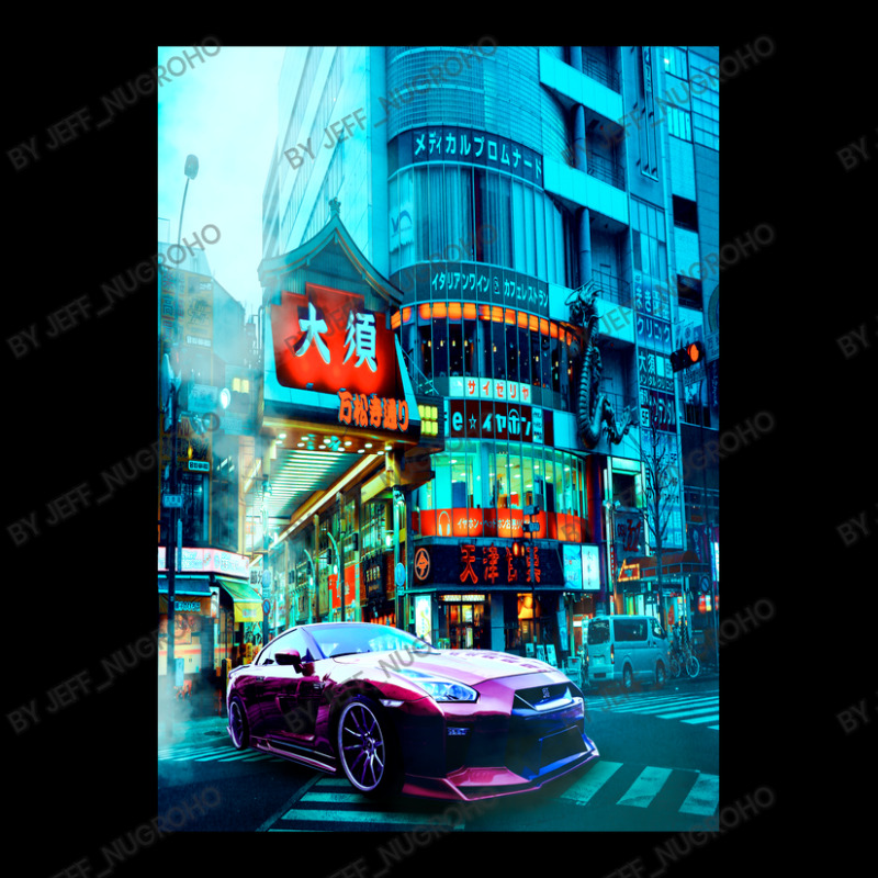 Tokyo Car Neon Synthwave Pocket T-Shirt by Jeff_Nugroho | Artistshot