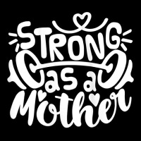 Womens Strong As Mother, Mom Muscle Workout Weight Lifting Tank Top Adjustable Cap | Artistshot