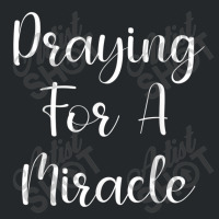 Praying For A Miracle Animations Characters Crewneck Sweatshirt | Artistshot