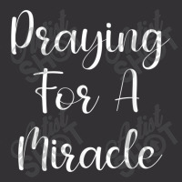 Praying For A Miracle Animations Characters Vintage Hoodie And Short Set | Artistshot